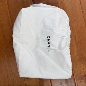 CHANEL White Storage Bag